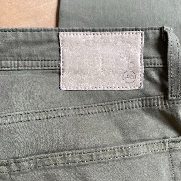 AG jeans mens olive green "telis" modern slim fitted sz 34 - Picture 5 of 6